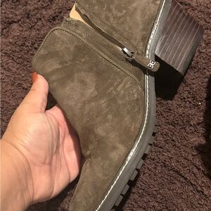 Sam Edelman Women's Suede Ankle Boots - Brown